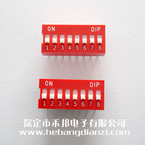 8P拨(bō)码开关 台(tái)产 平拨