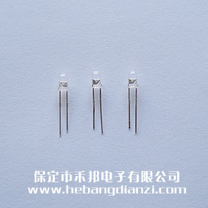 Φ3白发黄 超高亮 短脚