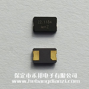 无(wú)源22.1184M 2脚 SMD5032