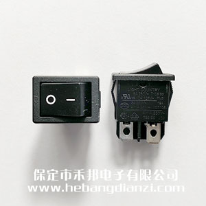 KCD1-104船型开关 黑色(sè) 台产优质